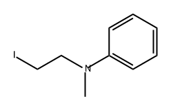 N-(2-iodoethyl)-N-methylaniline 结构式