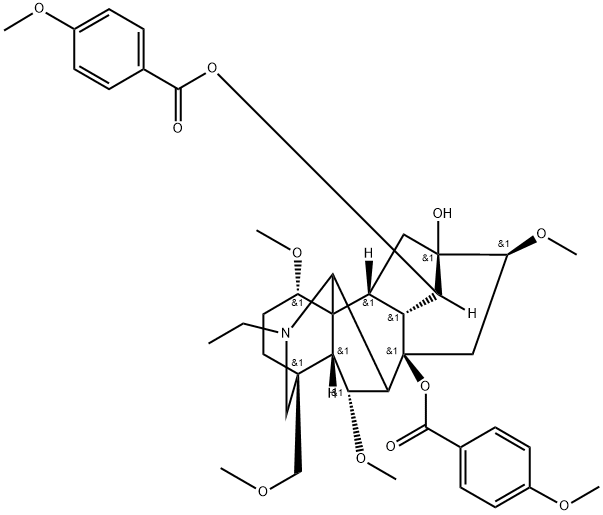 LIWACONITINE 结构式