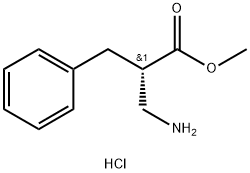 (αS)-α-(AMinoMethyl)-benzenepropanoic Acid Methyl Ester Hydrochloride 结构式