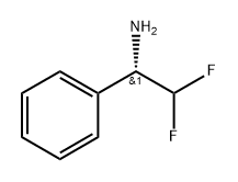 (S)-2,2-二氟-1-苯乙胺 结构式