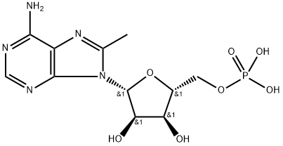 poly(8-methyladenylic acid) 结构式