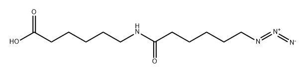 Hexanoic acid, 6-[(6-azido-1-oxohexyl)amino]- 结构式