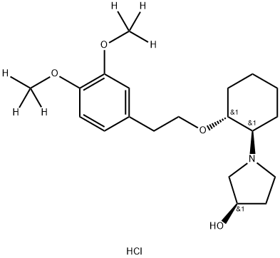 Vernakalant-d6 HCl 结构式
