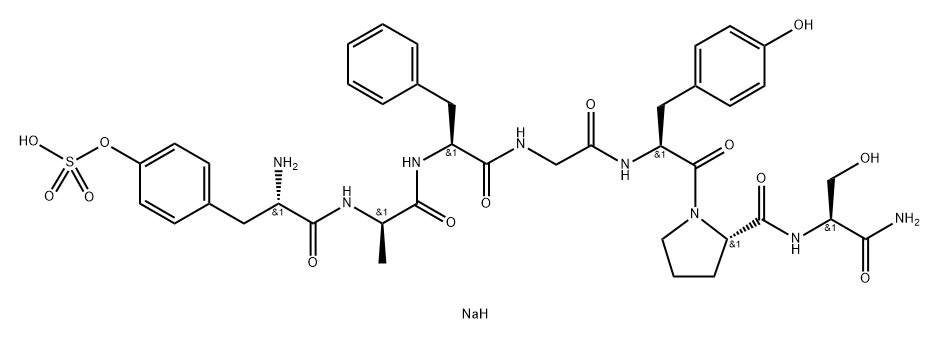 dermorphin, O-sulfated 结构式