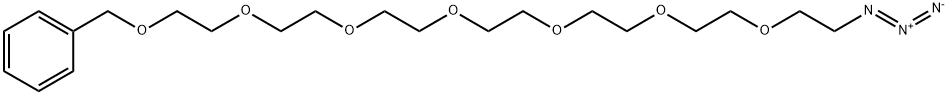 Benzyl-PEG8-azide 结构式