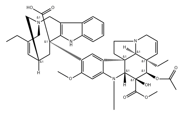 Vinorelbine Impurity 12 结构式
