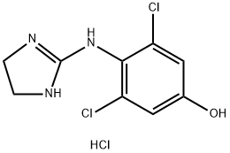 4-Hydroxy Clonidine Hydrochloride 结构式