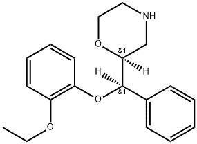 (S, R)-Reboxetine 结构式