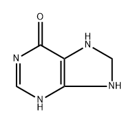 6H-Purin-6-one,  1,7,8,9-tetrahydro-,  radical  ion(1-)  (9CI) 结构式