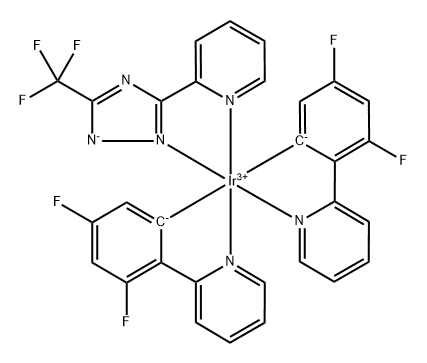 IR(DFPPY)2(FPTZ) 结构式