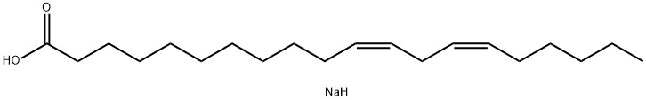 11,14-Eicosadienoic acid, sodium salt, (Z,Z)- (9CI) 结构式