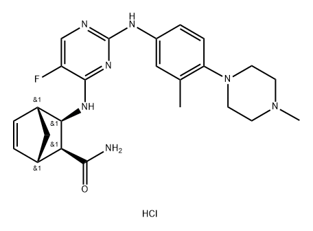 AS 703569 (2HCl) 结构式