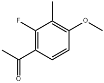 1-(2-Fluoro-4-methoxy-3-methylphenyl)ethanone 结构式