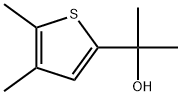 α,α,4,5-Tetramethyl-2-thiophenemethanol 结构式