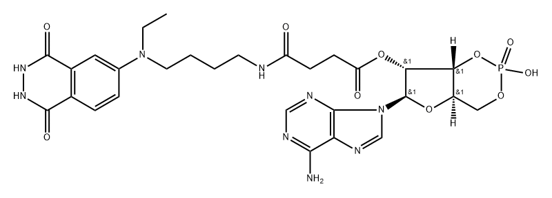 aminobutylethylisoluminol succinyl cyclic AMP 结构式