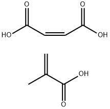 maleic acid-methacrylic acid copolymer 结构式