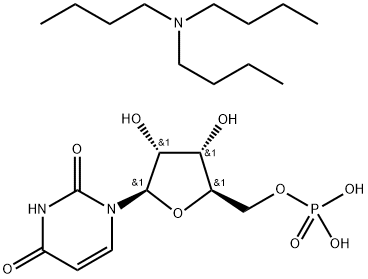 Uridine 5''-Monophosphate N,N-Dibutyl-1-butanamine 结构式