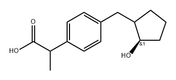 洛索洛芬钠杂质08-02(杂质H2) 结构式