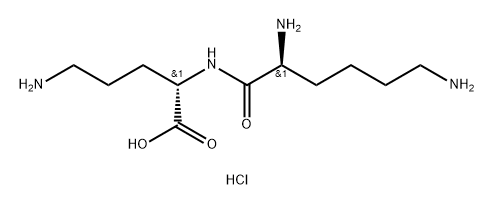 Lysyl ornithine monohydrochloride 结构式