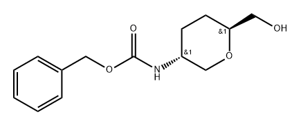 D-erythro-Hexitol, 1,5-anhydro-2,3,4-trideoxy-2-[[(phenylmethoxy)carbonyl]amino]- 结构式