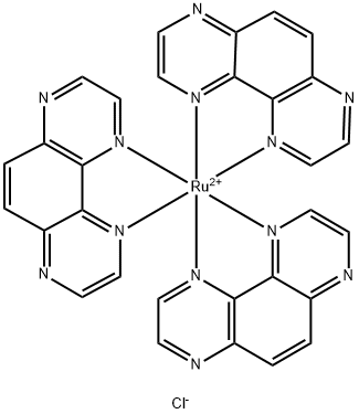 ruthenium-tris-1,4,5,8-tetraazaphenanthrene 结构式