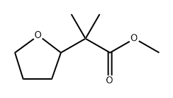 TETRAHYDRO-A,A-DIMETHYL-2-FURANACETIC ACID METHYL ESTER 结构式