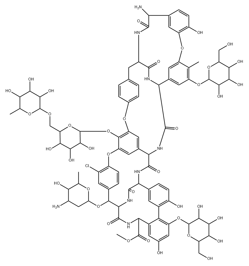 ACTAPLANIN-B1 结构式