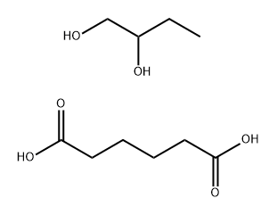 Hexanedioic acid, polymer with 1,2-butanediol 结构式
