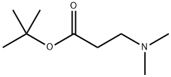 3-(二甲基氨基)丙酸叔丁酯 结构式