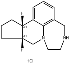 VABICASERIN HYDROCHLORIDE 结构式