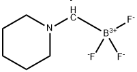 Borate(1-), trifluoro(1-piperidinylmethyl)-, (T-4)- 结构式