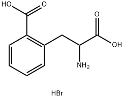 Phenylalanine, 2-carboxy-, hydrobromide (9CI) 结构式