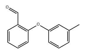 2-m-Tolyloxy-benzaldehyde 结构式