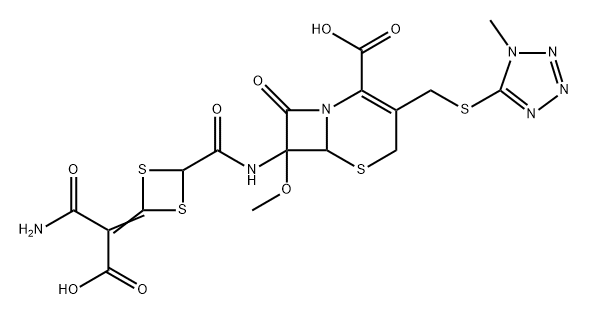 S-Cefotetan 结构式