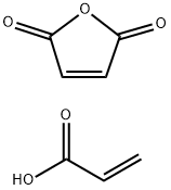 2-Propenoic acid, polymer with 2,5-furandione, potassium salt 结构式