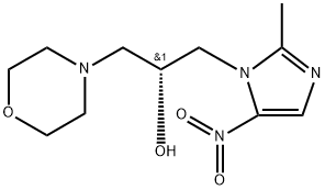 R-吗啉硝唑 结构式