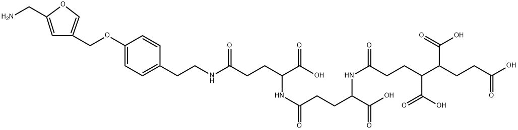 化合物 T30743 结构式