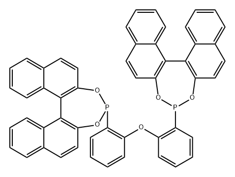 (11BS, 11′BS)-4,4′-(氧代二-2,1-亚苯基)双-二萘并[2,1-D: 1′, 2′-F][1,3,2]二噁磷环庚烷 结构式