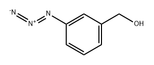 (3-azidophenyl)methanol 结构式