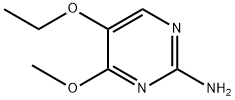 5-乙氧基-4-甲氧基嘧啶-2-胺 结构式