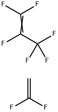 1,1,2,3,3,3-六氟-1-丙烯与1,1-二氟乙烯的聚合物 结构式