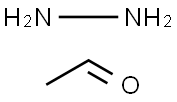 Acetaldehyde, reaction products with hydrazine 结构式