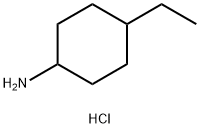 4-乙基环己烷-1-胺盐酸盐 结构式