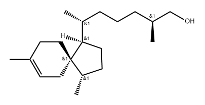 Spiro[4.5]dec-7-ene-1-hexanol, β,ζ,4,8-tetramethyl-, [1R-[1α(βS*,ζR*),4β,5β]]- (9CI) 结构式