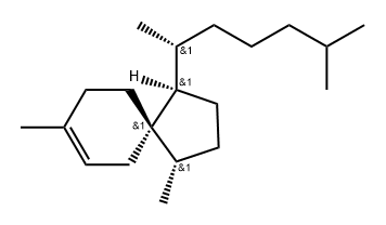 Spiro[4.5]dec-7-ene, 1-(1,5-dimethylhexyl)-4,8-dimethyl-, [1R-[1α(R*),4β,5β]]- (9CI) 结构式