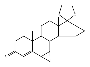 屈螺酮醚杂质 结构式