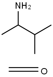 Formaldehyde, reaction products with 3-methyl-2-butanamine 结构式