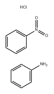 盐酸与苯胺和硝基苯的反应产物 结构式