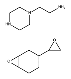 1-Piperazineethanamine, reaction products with 3-oxiranyl-7-oxabicyclo[4.1.0]heptane 结构式