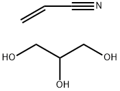 2-Propenenitrile, reaction products with glycerol 结构式